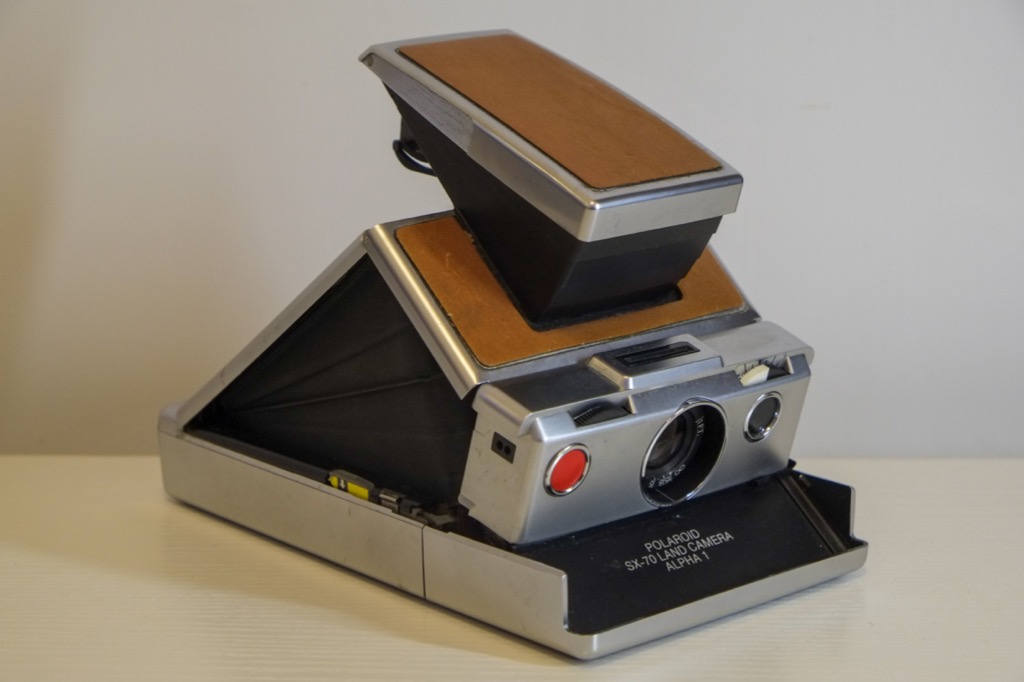 Polaroid SX70 Alpha 1 Model 1 已改機可用iso 70 及600 即影即有