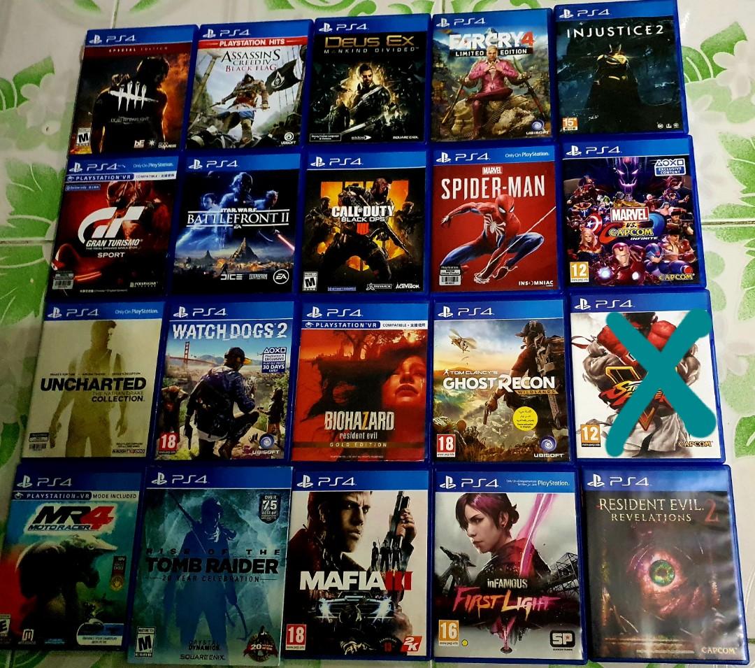 PlayStation 4 Games / CD