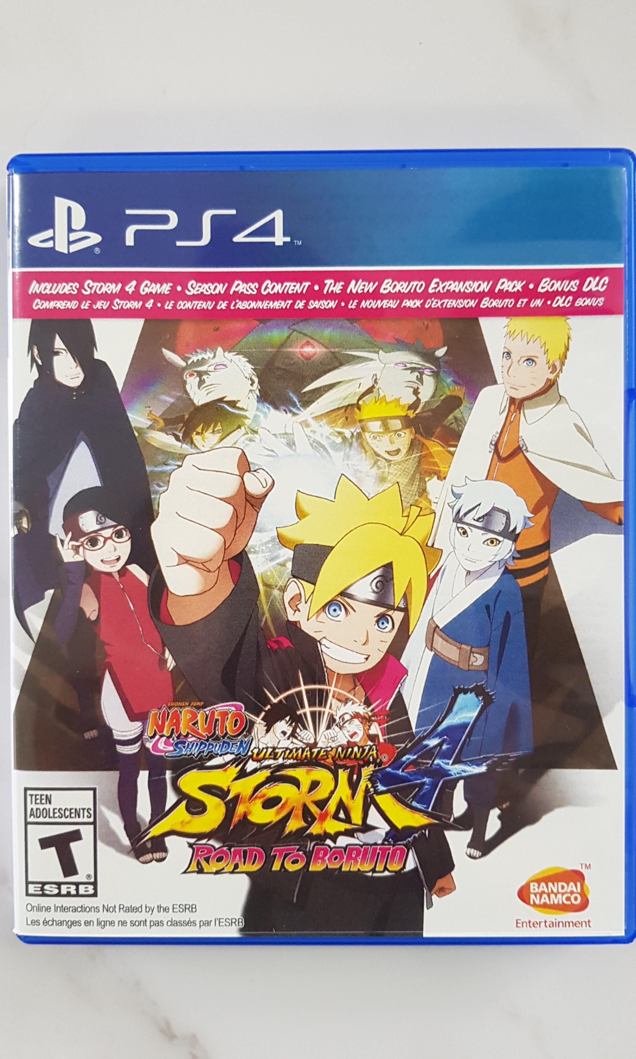 Ps4 Naruto Ultimate Ninja Storm 4 Toys Games Video Gaming Video Games On Carousell