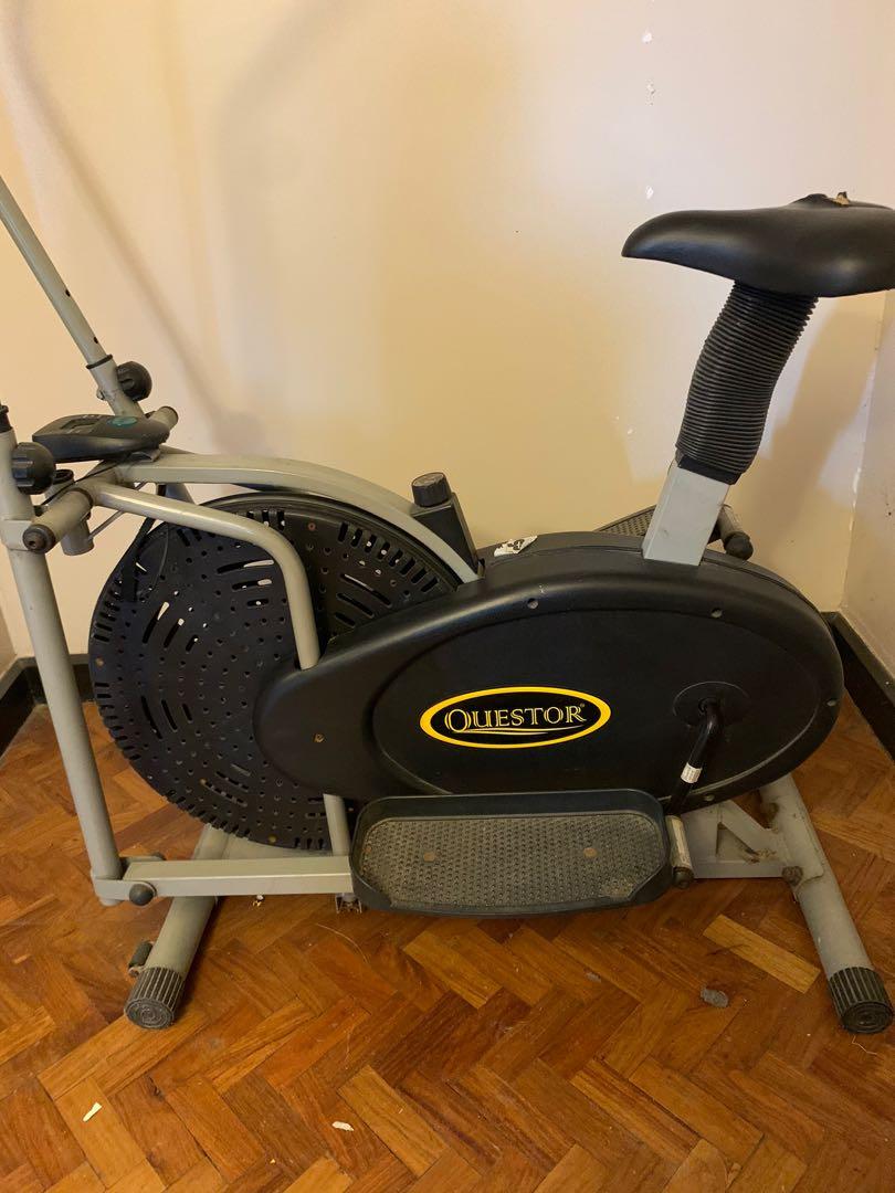 Questor Stationary Bike Stepper Exercise machine