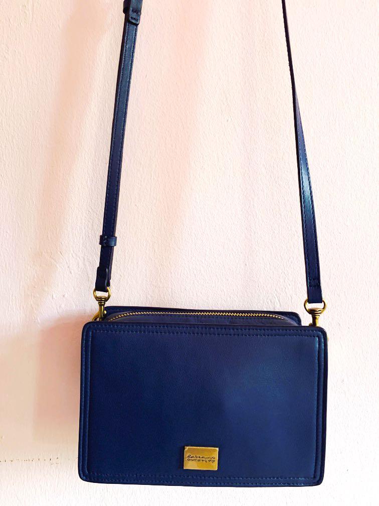 navy blue mini bag