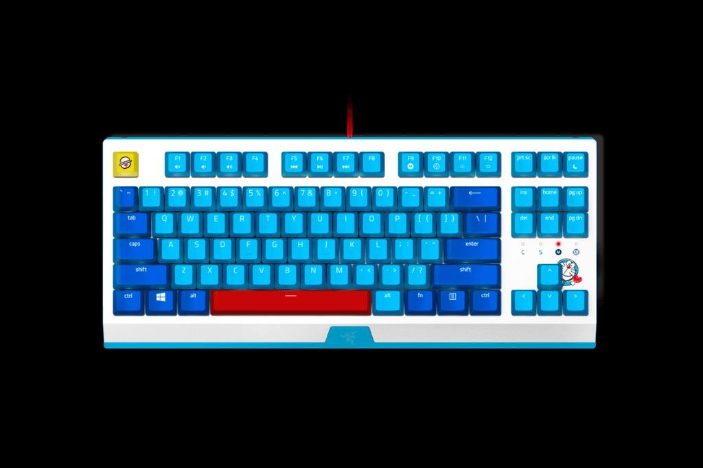 Razer BlackWidow X TKL (Razer Green Clicky Switches) - Doraemon 50th  anniversary limited edition mechanical keyboard