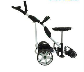 Second hand golf trolley clearance