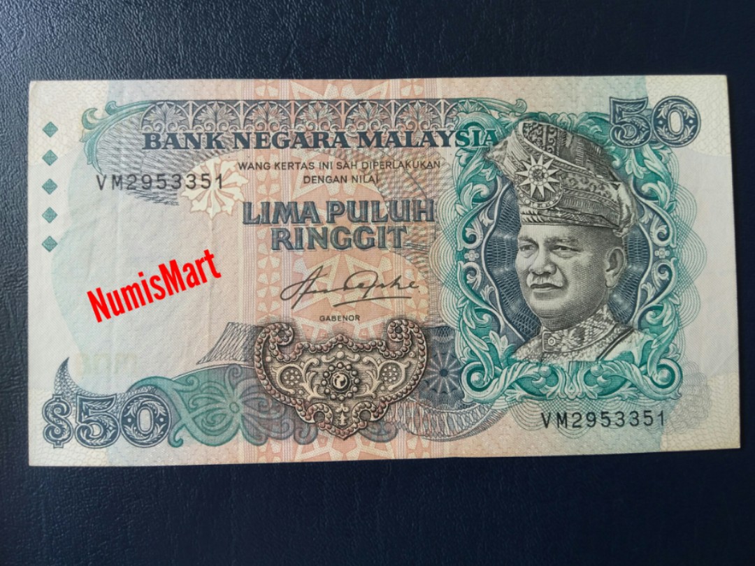 Rm50 5th Series Aziz Taha Vm2953351 Antiques Currency On Carousell