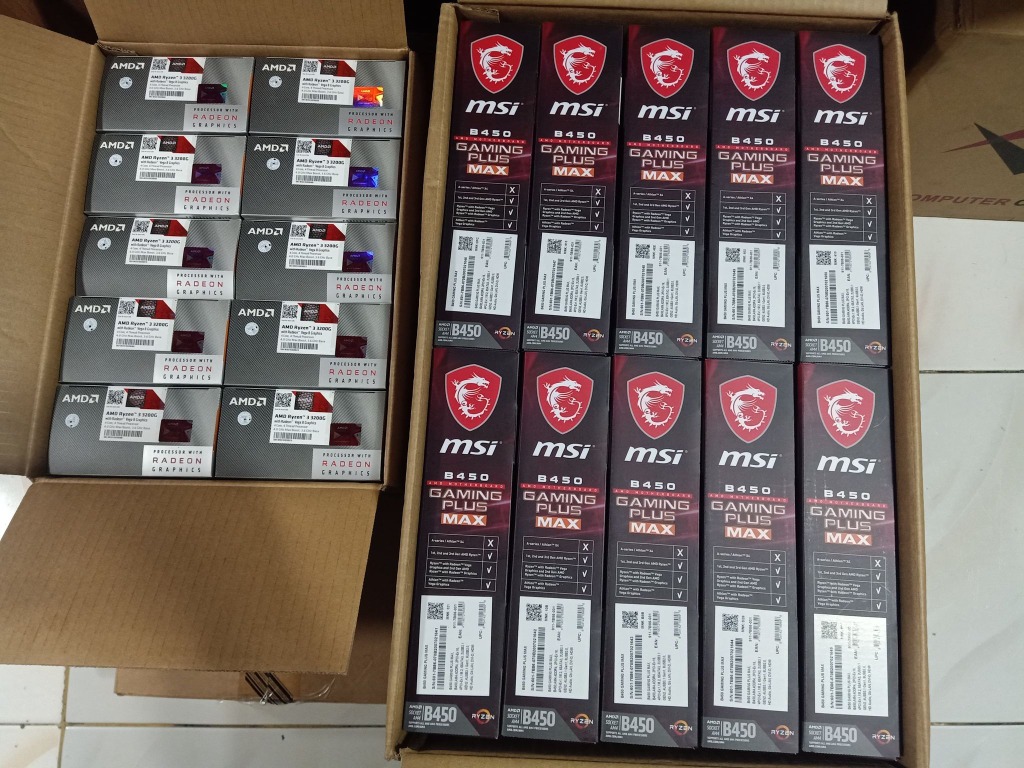 Ryzen 3 3200g Msi B450 Gaming Plus Max Electronics Computer Parts Accessories On Carousell