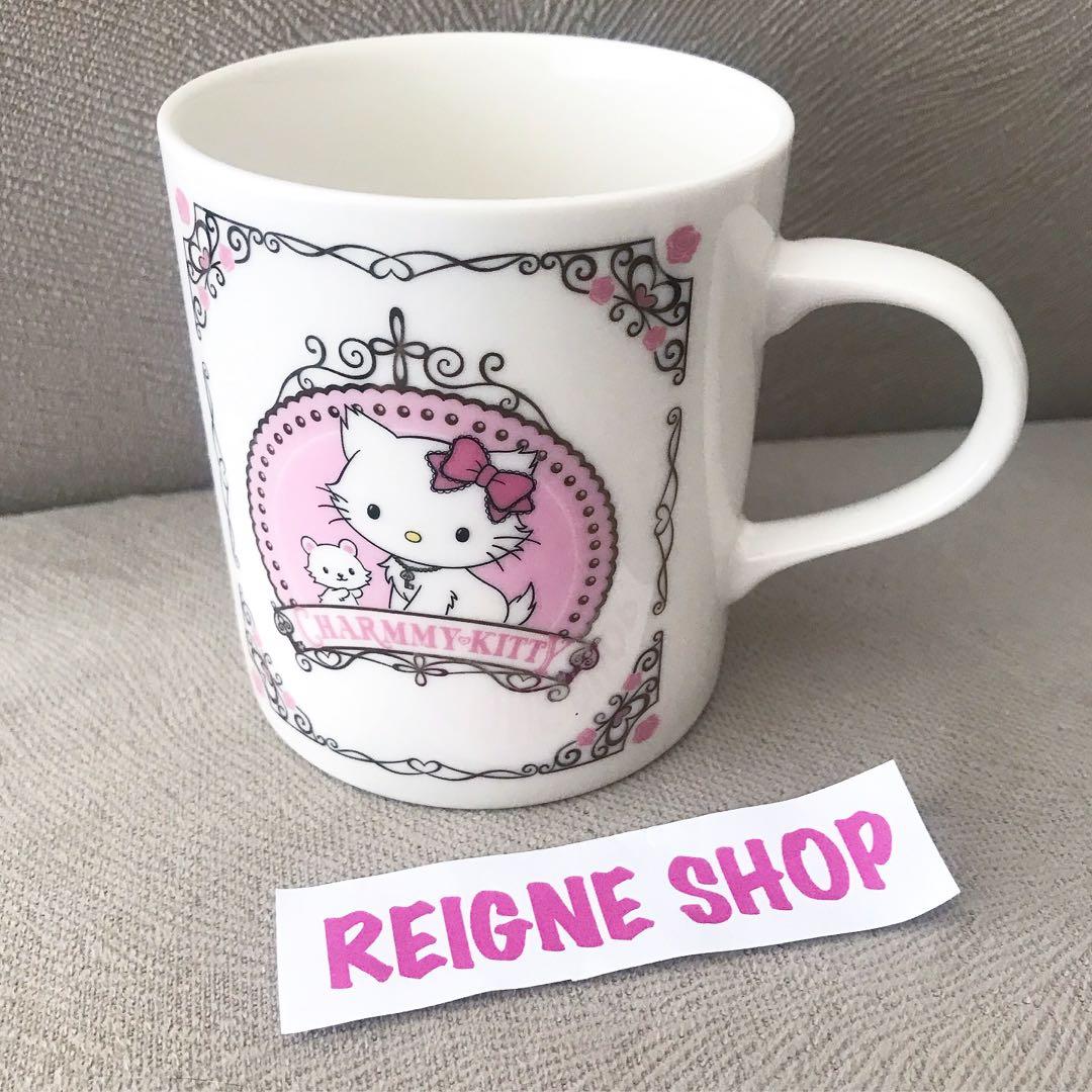 SANRIO CHARMMY KITTY MUG (Category: Towels, Napkins & Holders) located in Pasig City. Submitted by reigneshop (Listing ID 1031065970, Image 1). Description: ceramic.