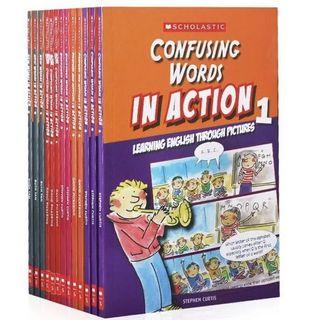 Scholastic In Action Words 15 books