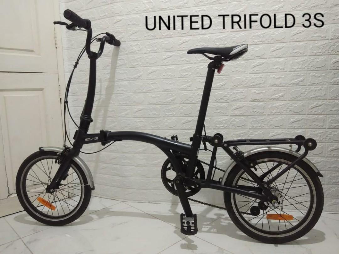 united bike trifold 3s