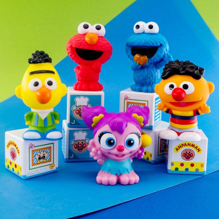 sesame street figurines set