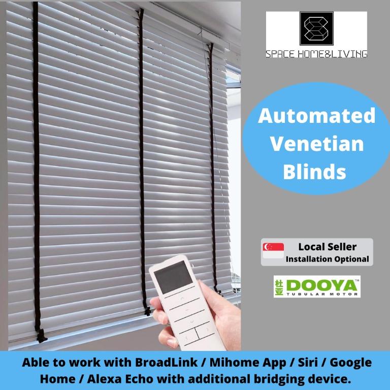 (SG Warranty) Automated Electric Motorised Blind with Dooya