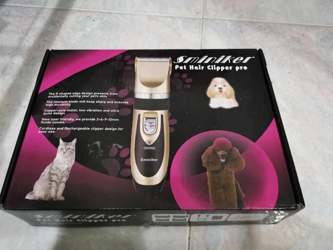 sminiker pet hair clipper pro