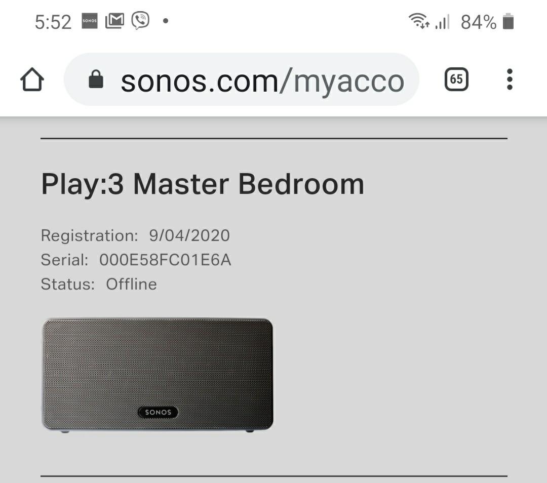Sonos Play3 wifi speaker (Category: Soundbars, Speakers & Amplifiers) located in Taguig. Submitted by ayalamantrade (Listing ID 1031131644, Image 3). Description: Versatile. Fits perfectly in tall and narrow or short and wide spaces. Stereo sound. Intense and immersive. Vertical or horizontal, the sound remains amazing. Wall or stand mountable. Two Play:3s work as Sonos home theatre rear speakers..