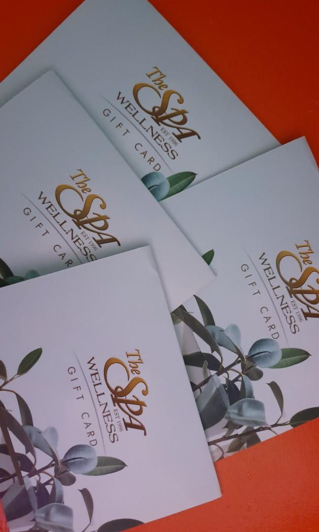 The Spa Wellness Gift Certificate Health Nutrition Health Supplements Health Food Drinks Tonics On Carousell