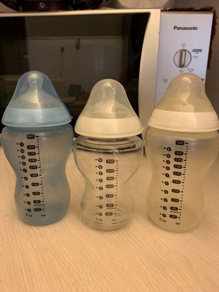 Tommee tippee bottles FOC dish rack Babies Kids Nursing Feeding Breastfeeding Bottle Feeding on Carousell