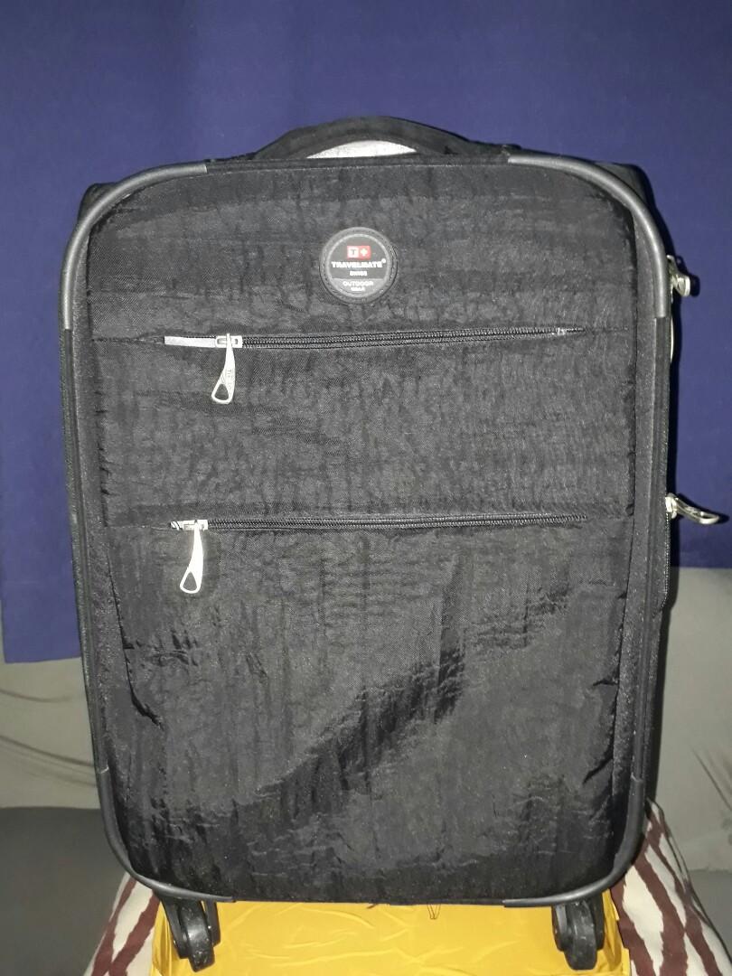 3G SWISS TRAVELLER 4 Wheel POLYCARBONATE ANTI THEFT ZIIPPER Luggage bag (20  INCH / 55 cm CABIN Size) Suitcase Expandable Cabin Suitcase - 20 inch BLACK  - Price in India | Flipkart.com