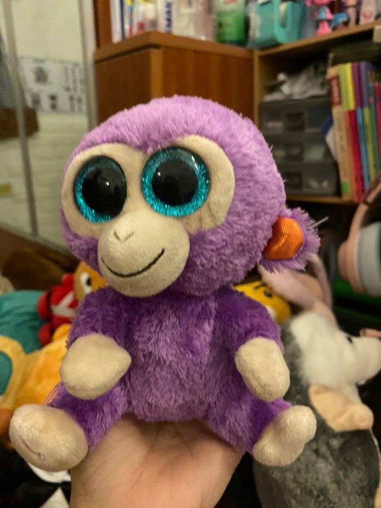ty purple monkey