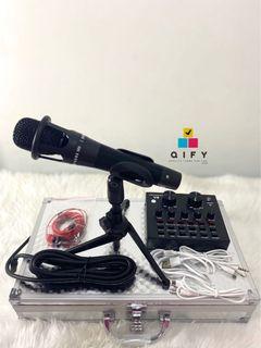 V8 Soundcard 5-in-1 Condenser Microphone