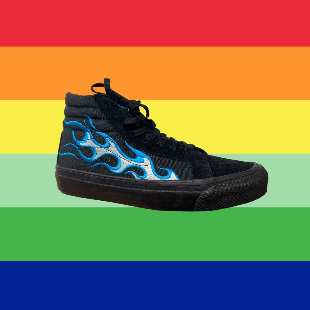 Wtaps store vans flame