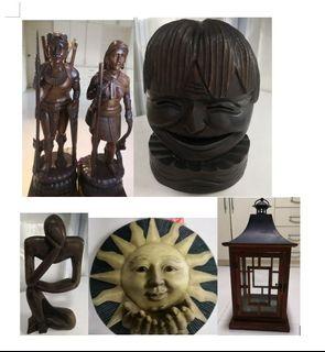 Various Statues, Carving with different price