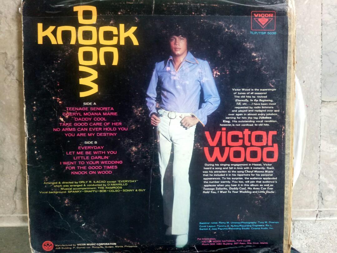 Victor Wood Lp Vinyl Plaka Opm Hobbies Toys Music Media Vinyls On Carousell