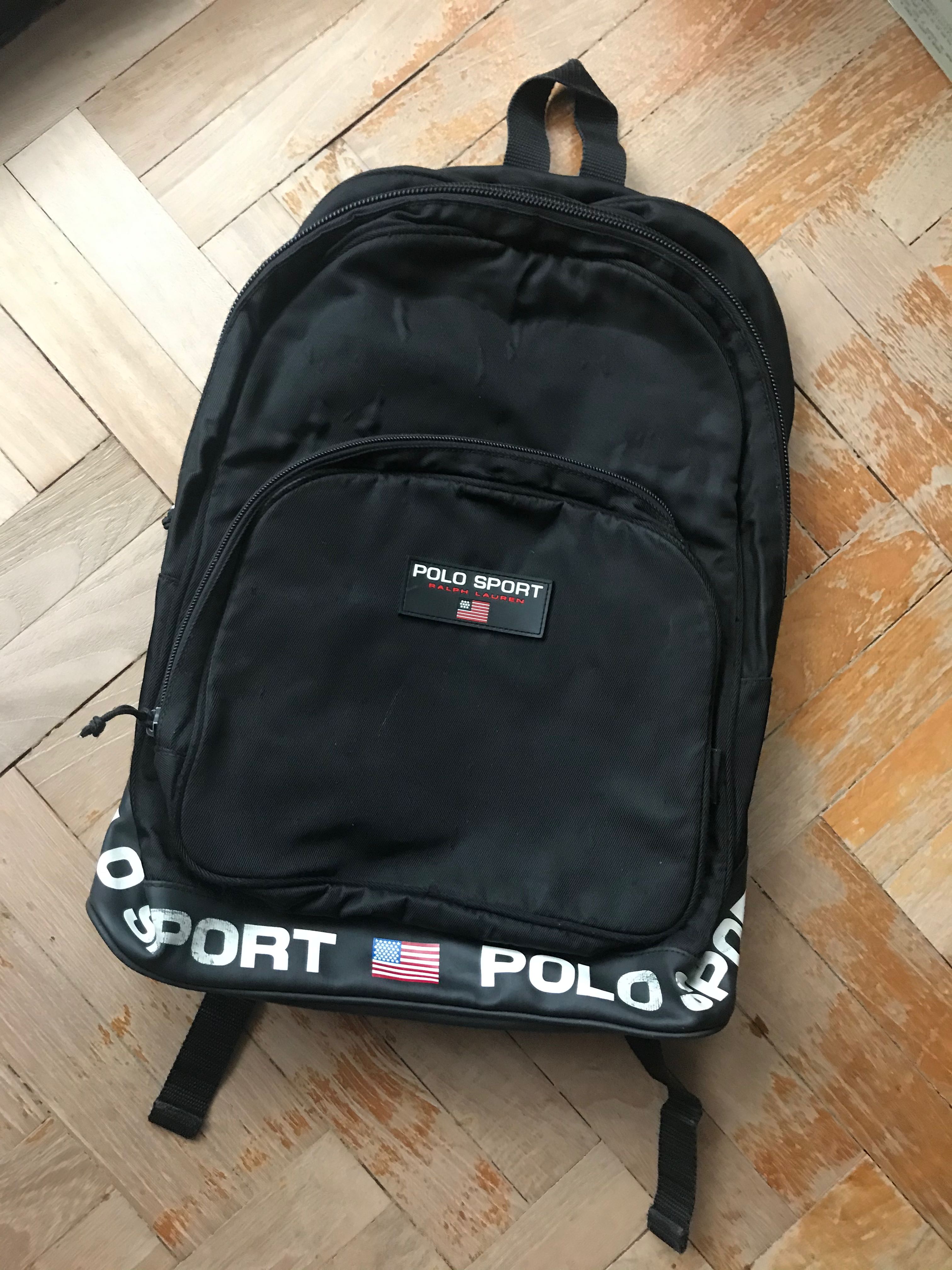 vintage polo sport backpack