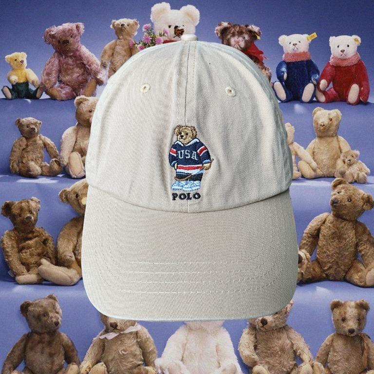 Polo hat teddy hot sale bear