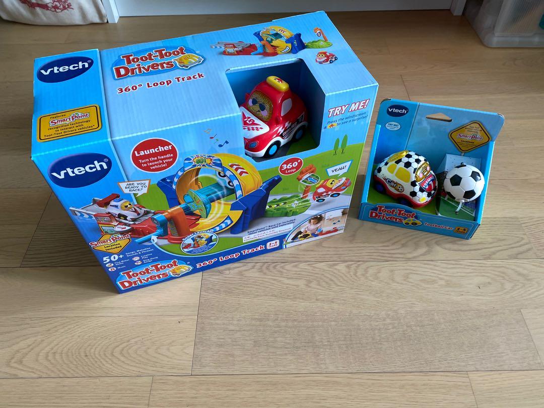 Vtech 360 loop track （分類：嬰兒玩具）位於 Hong Kong。 由 dualcarb 提交（商品編號 1031082064，圖片 3）。簡介： Vtech toot toot drivers 360 loop track play set.。