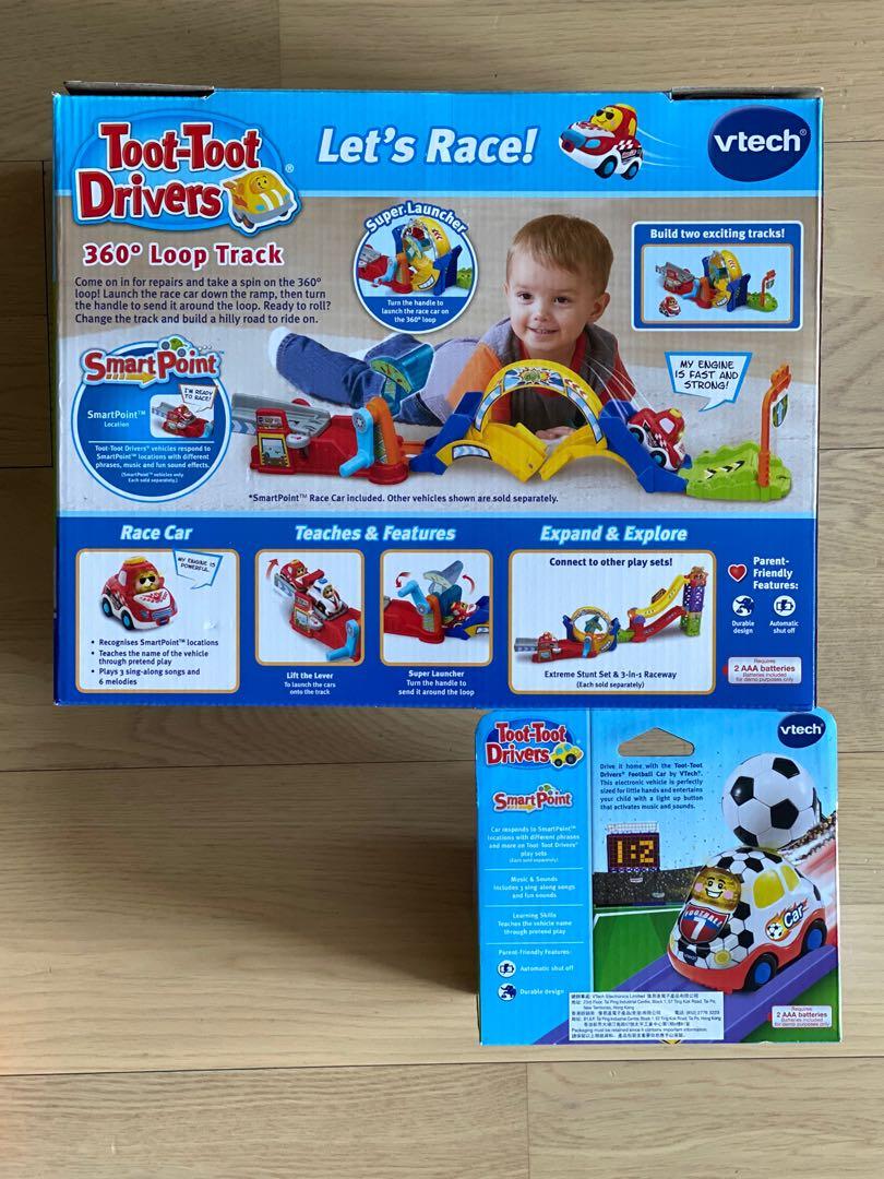 Vtech 360 loop track （分類：嬰兒玩具）位於 Hong Kong。 由 dualcarb 提交（商品編號 1031082064，圖片 2）。簡介： Vtech toot toot drivers 360 loop track play set.。