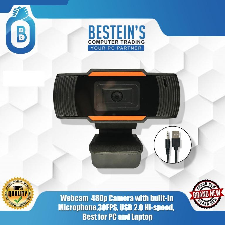 Webcam 480p Hd Camera With Builtin Microphone 30fps Usb 2 0 Hi Speed Best For Pc And Laptop Electronics Computer Parts Accessories On Carousell 480p high definition and true color images. carousell
