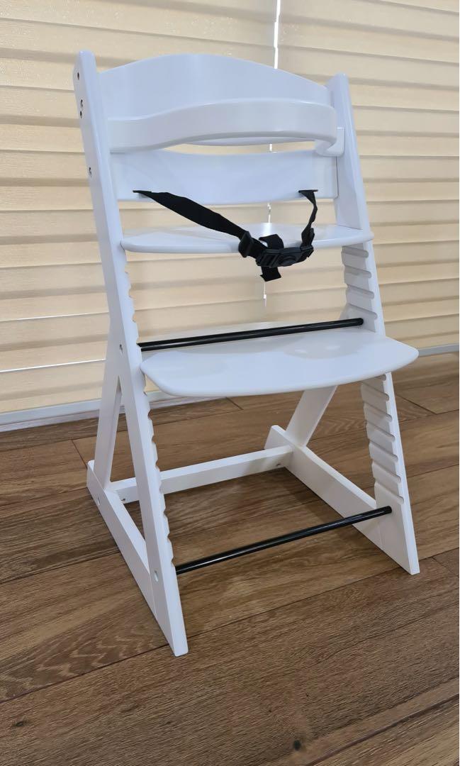 Wooden High Chair Similar To Stokke Yamatoya Babies Kids Nursing Feeding On Carousell