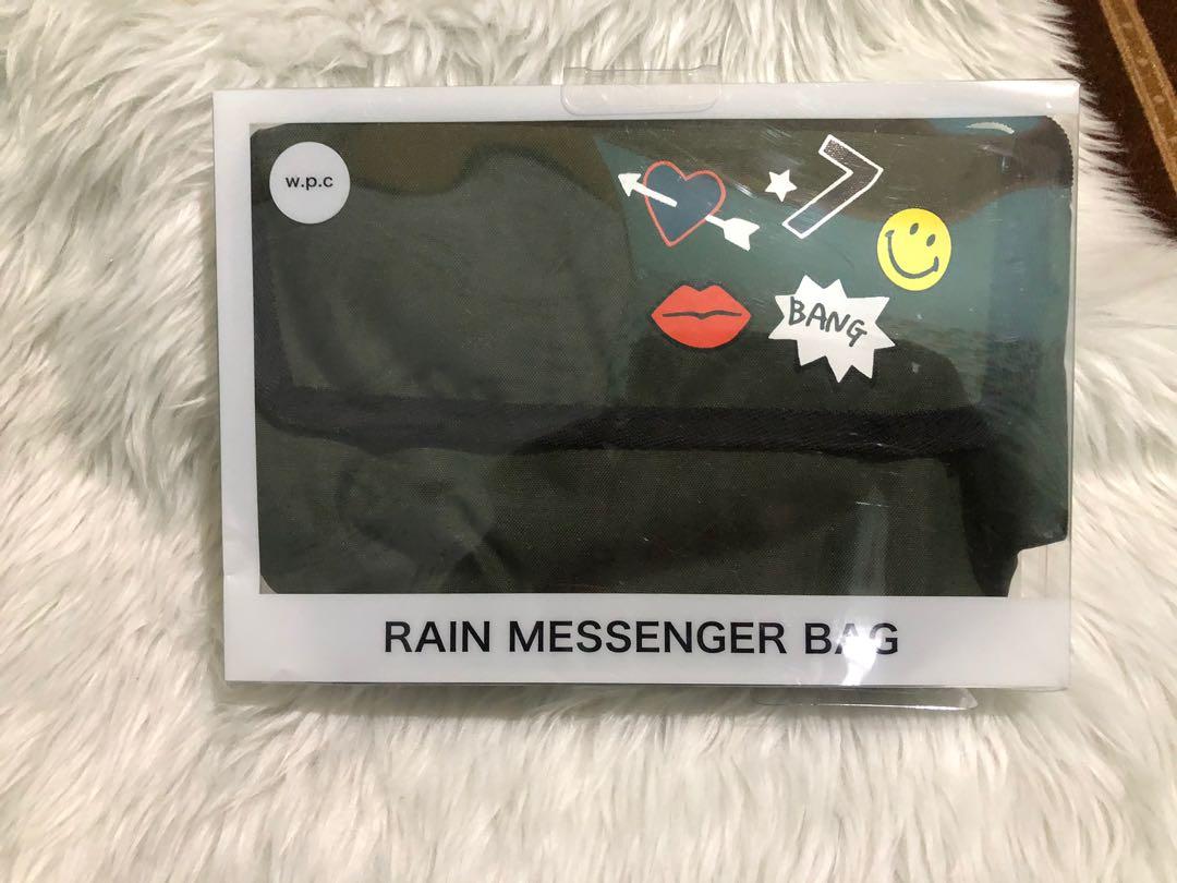 rain messenger bag