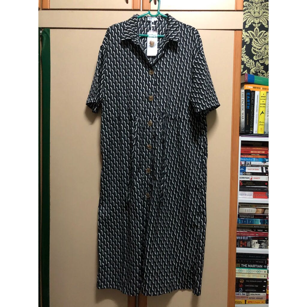 Zalora Retro Style Dress Women s Fashion Muslimah Fashion