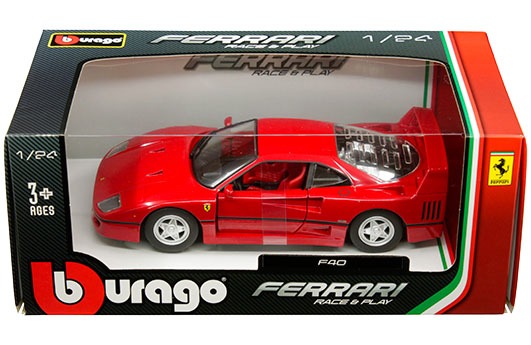 Voiture Miniature Bburago - Ferrari F40 1:24