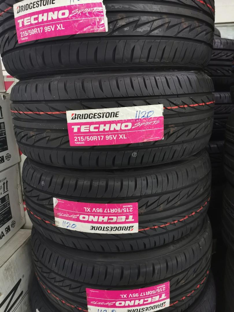 215 50 17 Bridgestone Techno Sport Car Accessories Tyres Rims On Carousell