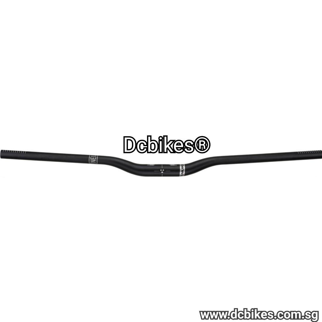 Nukeproof 800mm Neutron V2 Black 25mm 38mm Riser Handlebar 31.8mm Dcbikes 31.8 Bar Sports Equipment Bicycles Parts Parts Accessories on Carousell