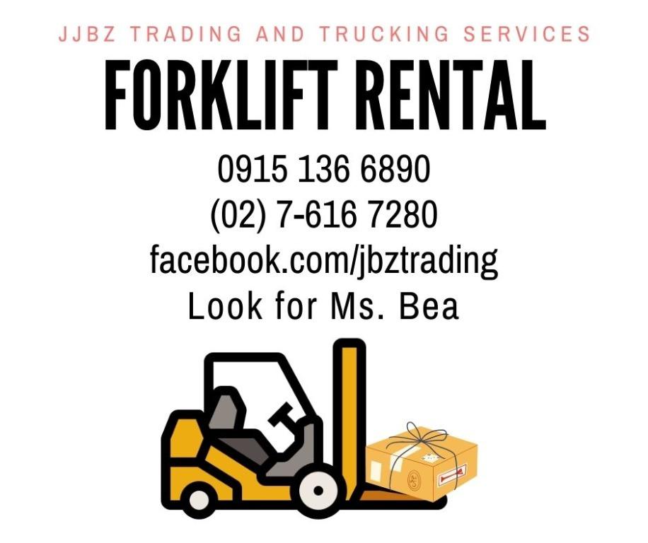 Affordable Forklift For Rent Business Services Industrial Equipment Rental On Carousell
