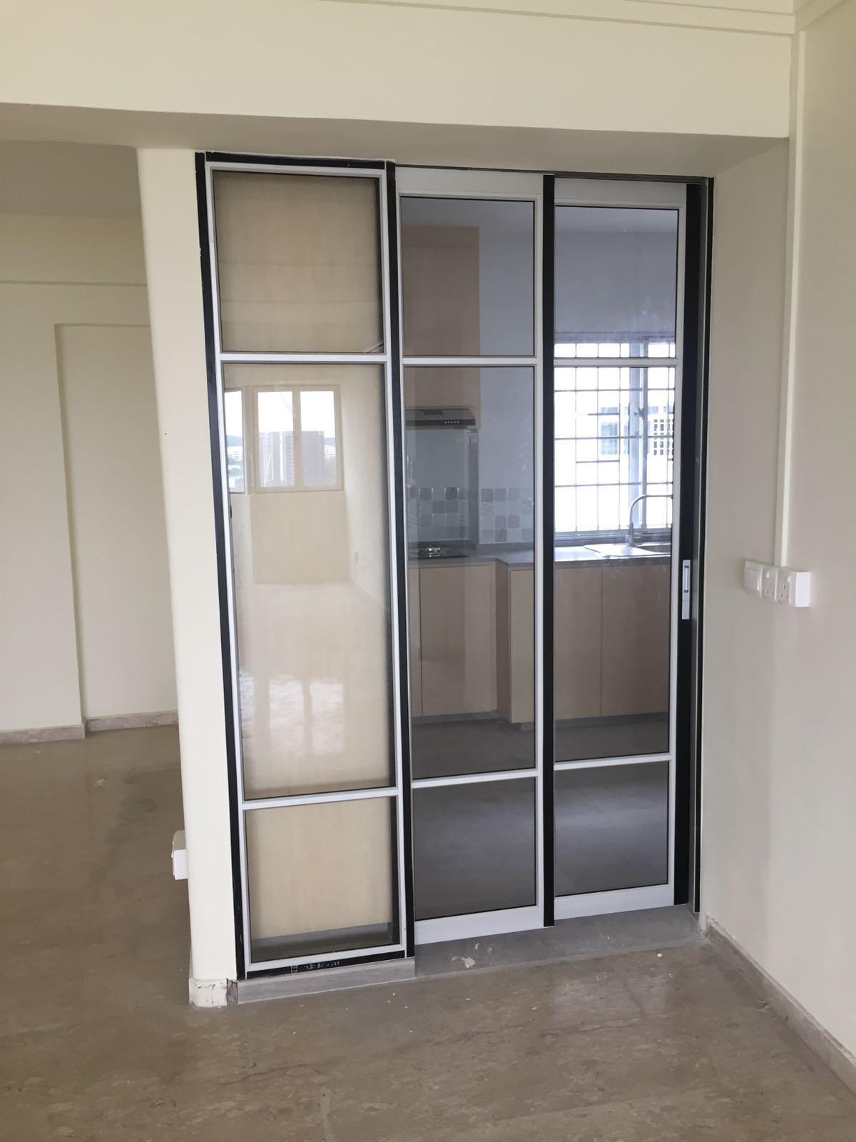 aluminium sliding swing door kitchen furniture home living bathroom kitchen fixtures on carousell