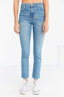 Aritzia bdg girlfriend high rise cropped jeans denim