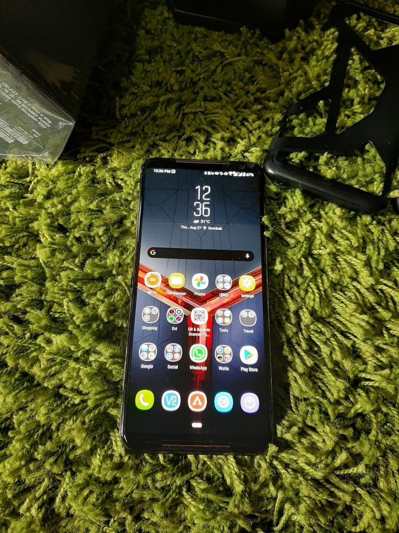 Asus Rog Phone 2 Blh Nego 8 128gb Murah Mobile Phones Tablets Android Phones Others On Carousell