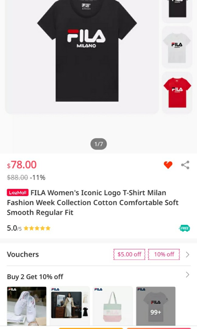 fila t shirt near me