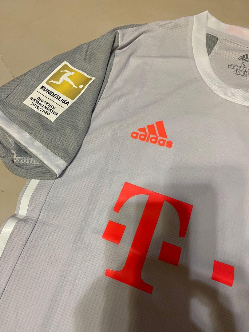Bayern Munich Away Kit 20 21 Sports Sports Apparel On Carousell