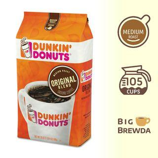 Big Brewda - Dunkin Donuts Original Blend Medium Roast Ground Coffee 20oz / 566g