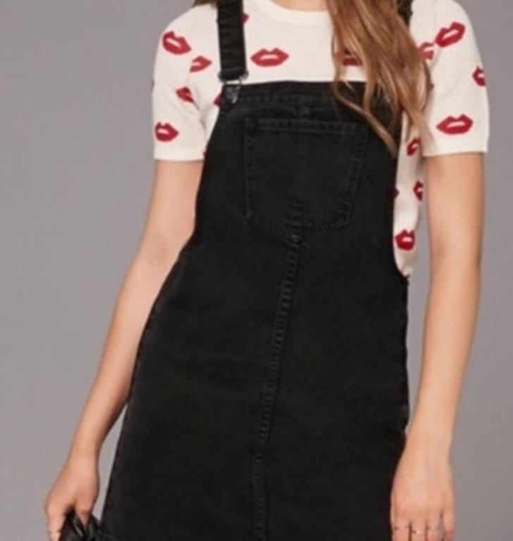 overalls skirt black