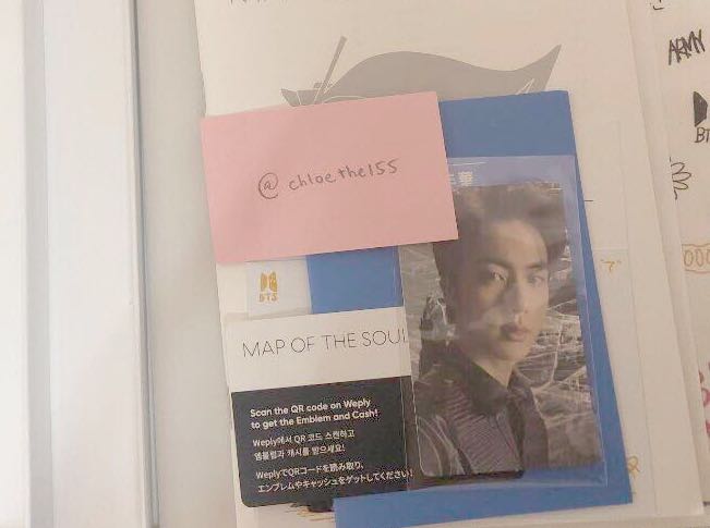 Bts Mots7 Official Jin Photocard Version 2 K Wave On Carousell Scans of my kpop collection. carousell