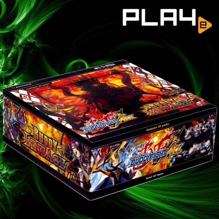 BuddyFight Ace BFE-S-BT01A Buddy Lineage Booster Pack/Box BN, Hobbies &  Toys, Toys & Games on Carousell