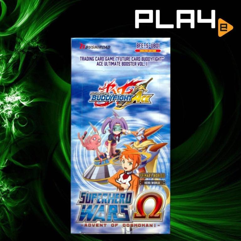 BuddyFight Ace UB01 Superhero EX Booster Pack/Box (ENG) BN, Hobbies & Toys,  Toys & Games on Carousell