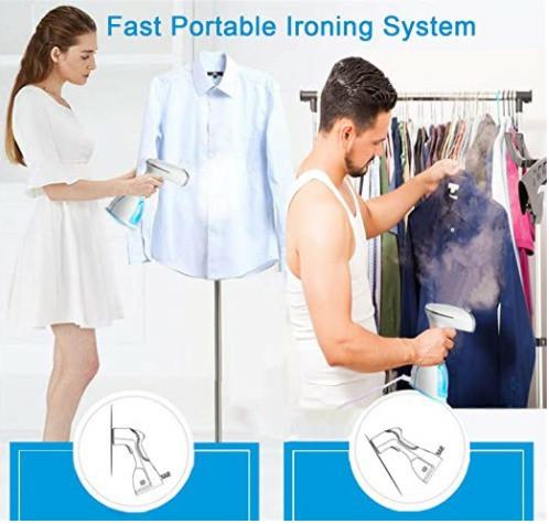 Cadrim Clothes Steamer Handheld Garment Steamer 1500W 280ml