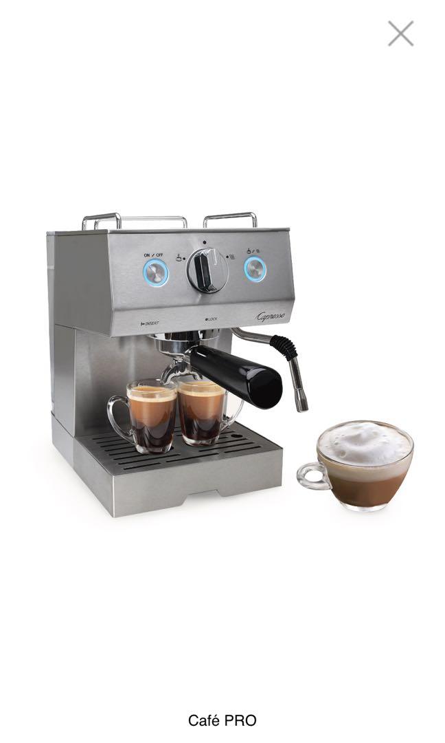 Capresso cafe pro deals espresso & cappuccino machine