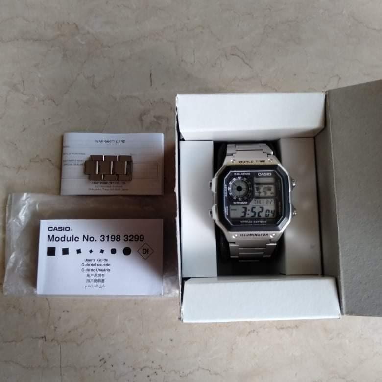 Casio Vintage AE-1200WH 3299, Men's Fashion, Watches  Accessories, Watches  on Carousell