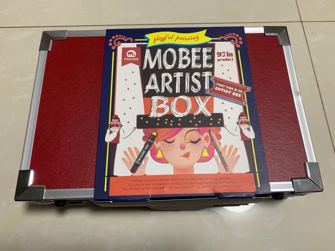 Mobee - Artist Box -Blue Box